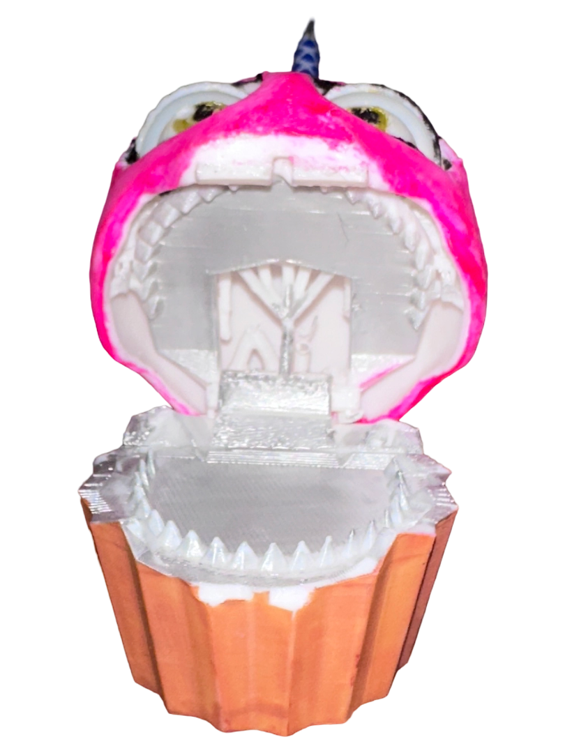Mr Cupcake Figure