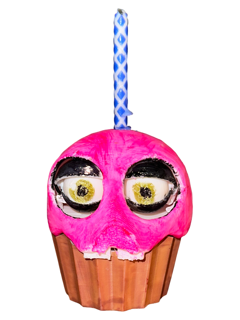 Mr Cupcake Figure